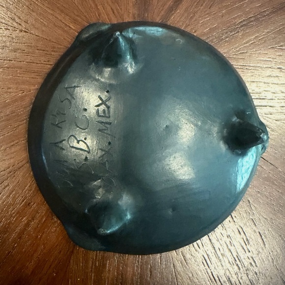 Dona Rosa Oaxacan pottery ashtray/trinket dish, vintage - Picture 11 of 12